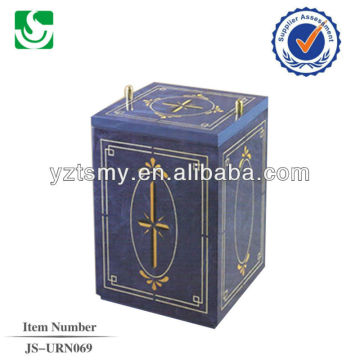 small solid wood urns JS-URN069